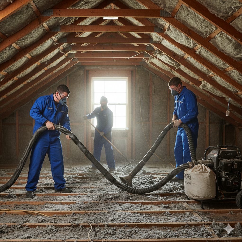 attic insulation removal