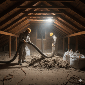 attic insulation removal