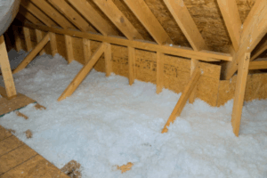 attic insulation for energy savings